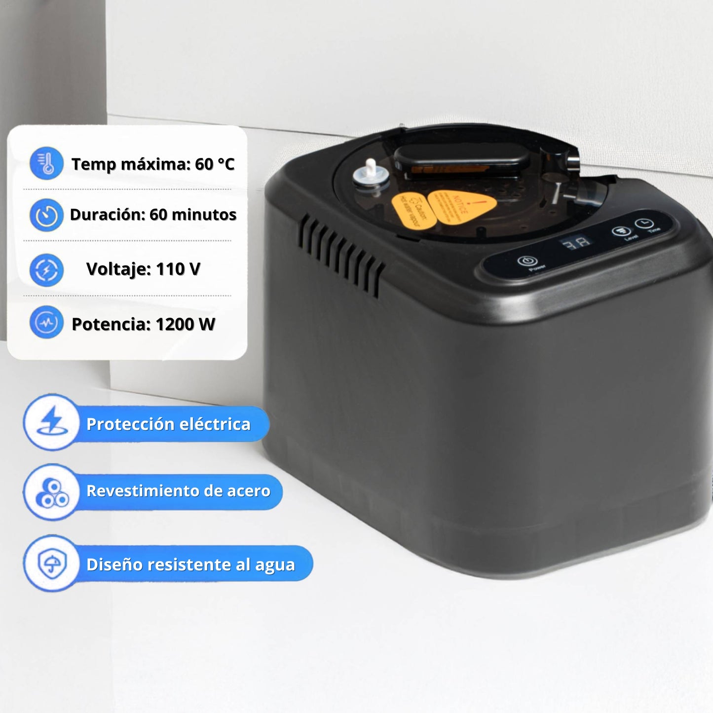 Sauna portátil de vapor para casa y exterior IceHof®